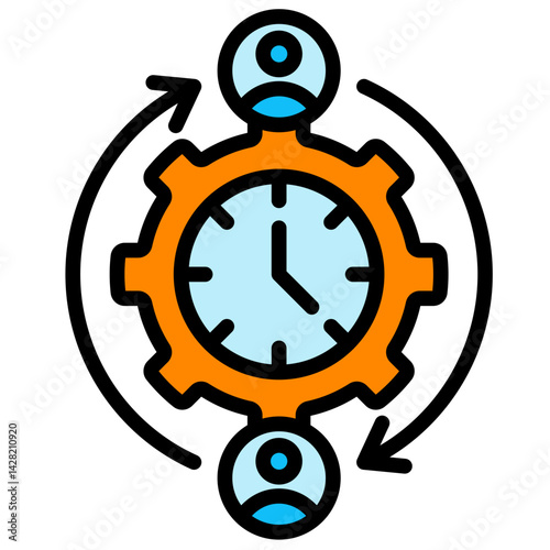 Shift Work Icon