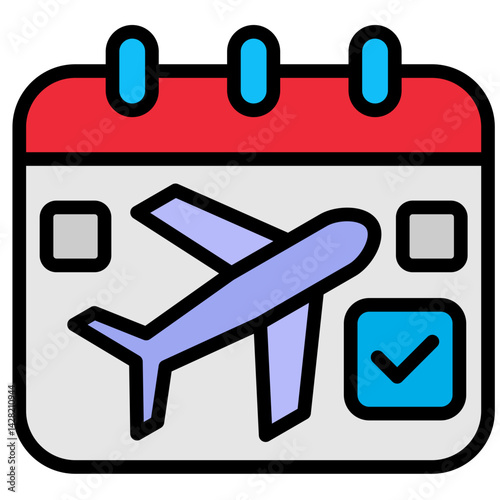 Flight Schedule Icon