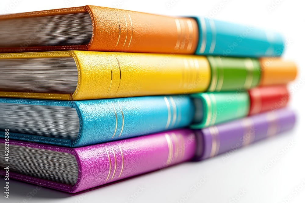 Stack of Colorful Books Stack of Colorful Books