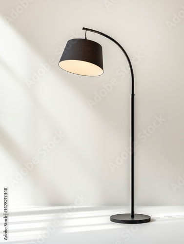 Wallpaper Mural Elegant Black Arc Floor Lamp Design Torontodigital.ca