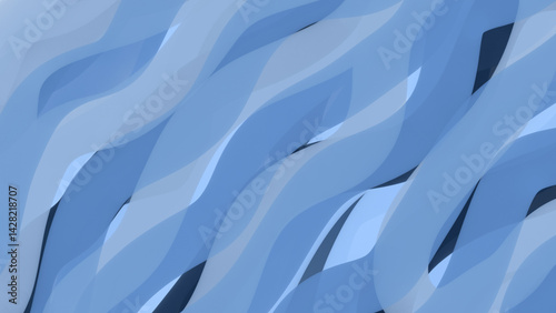 abstract blue background with waves