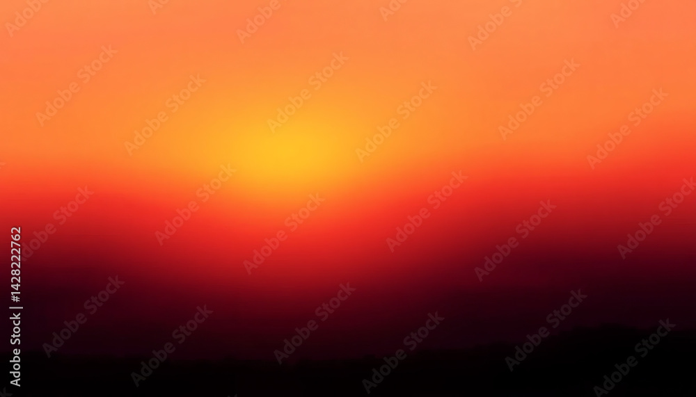 Warm Sunrise Gradient for Uplifting Designs Warm Sunrise Gradient for Uplifting Designs