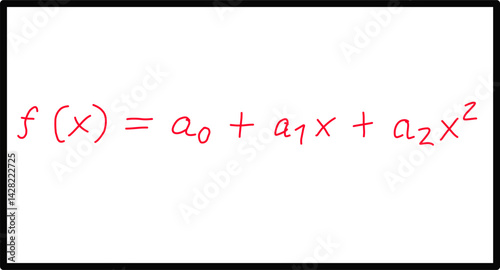 special form of polynomial function
