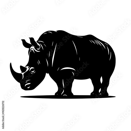 rhino vector illustration