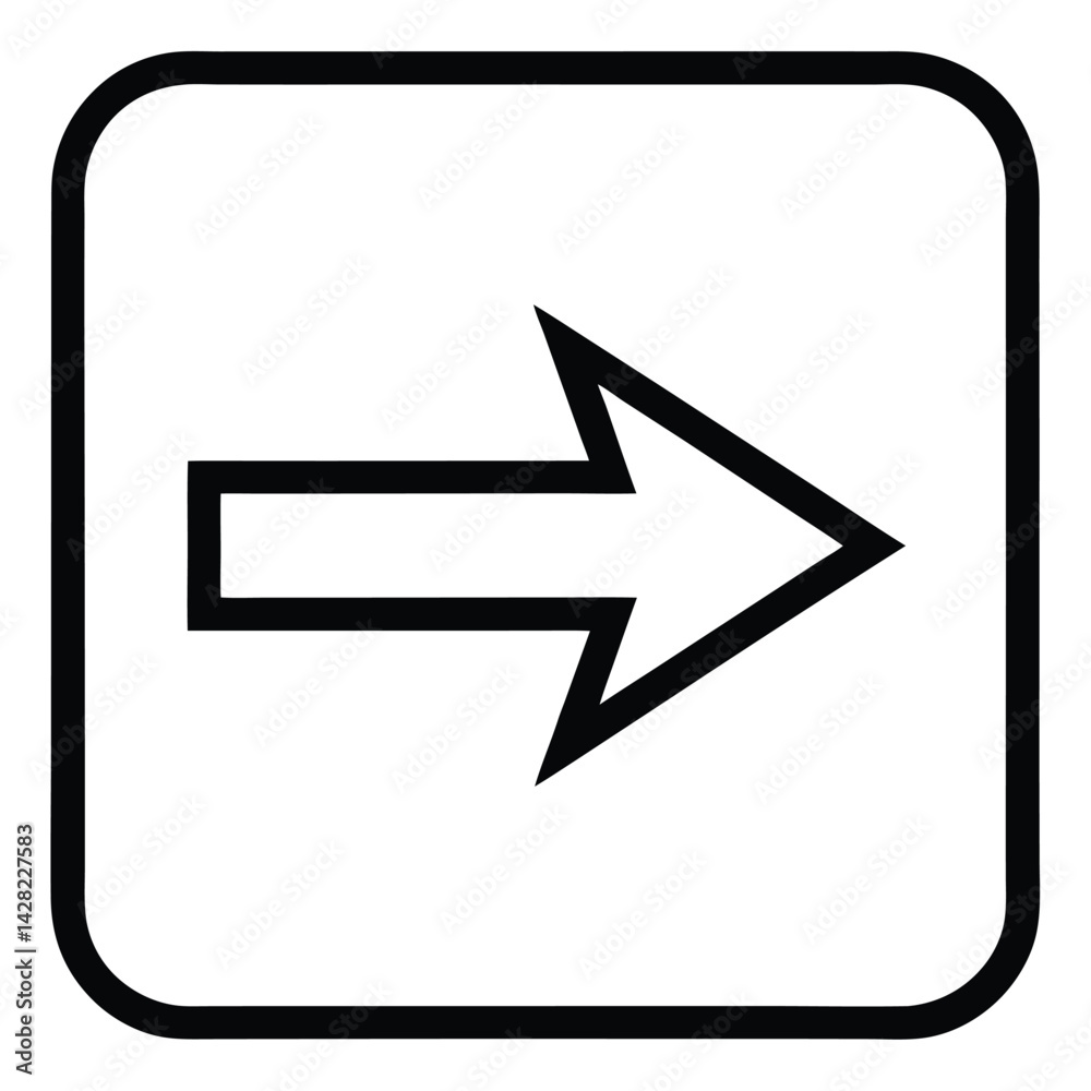 arrow sign vector illustration
