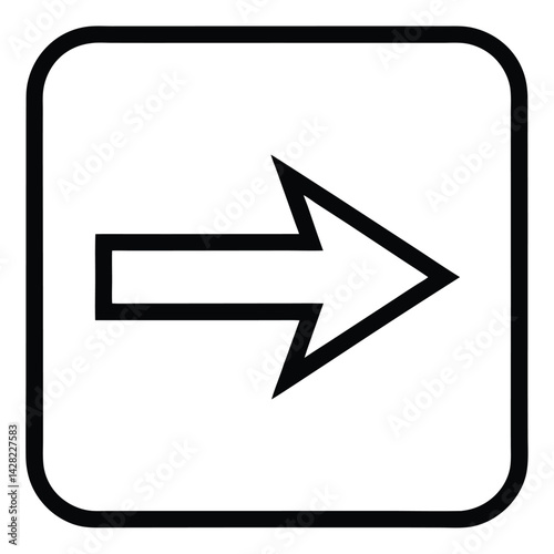 Obraz na płótnie arrow sign vector illustration w salonie