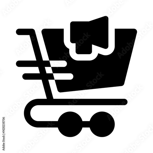 E commerce Marketing glyph icon
