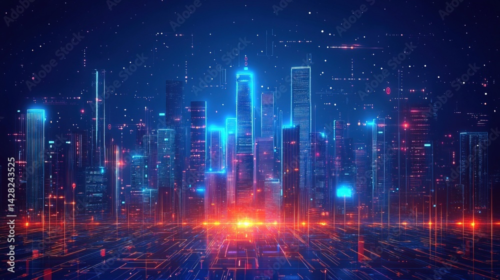 Digital Cityscape Digital Cityscape