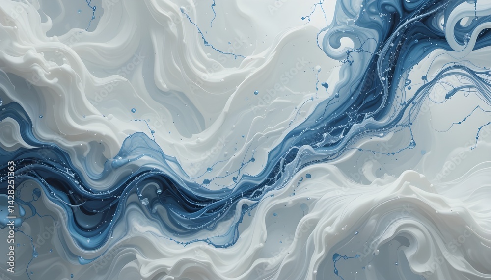 Abstract White and Blue Background for Clean and Modern Design Concepts Abstract White and Blue Background for Clean and Modern Design Concepts