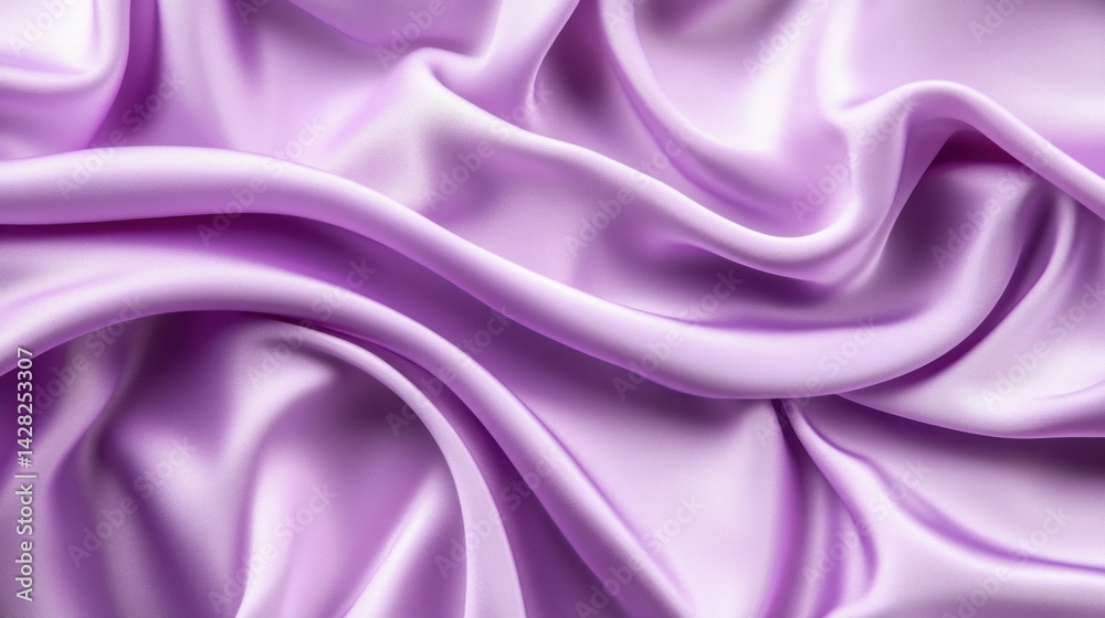 Obraz premium Soft lavender background with a subtle gradient effect and smooth texture, perfect for modern visuals and design elements