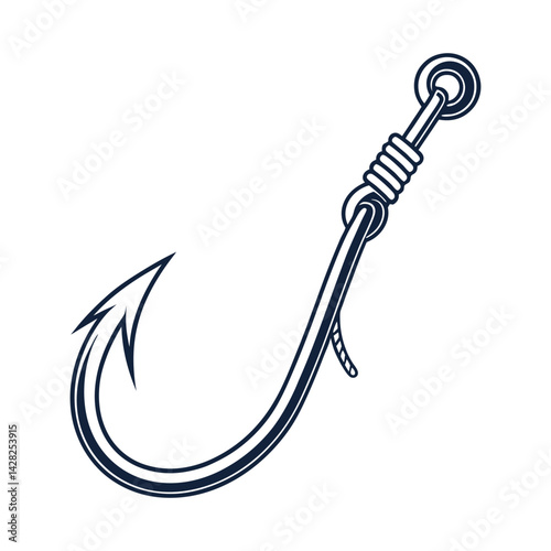 Fishing Hook Illustration