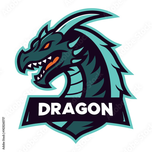 Wallpaper Mural Dragon Emblem Torontodigital.ca