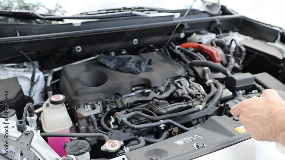 A quick oil level check can save you from major car problems later A quick oil level check can save you from major car problems later