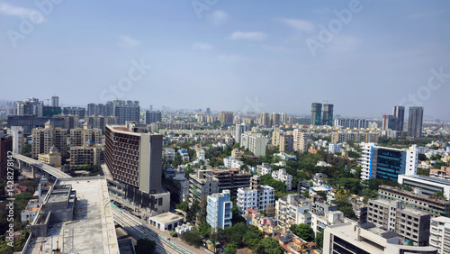 Fototapeta Naklejka Na Ścianę i Meble -  Pune India software and IT hub