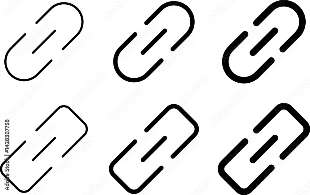 Link button icon set. Url symbol. hyperlink sign. External icons
Link button icon set. Url symbol. hyperlink sign. External icons