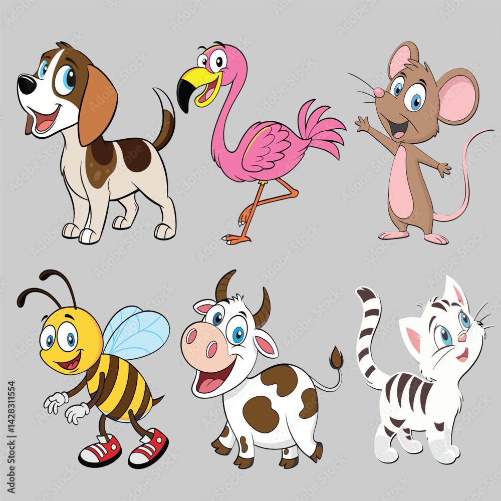 Obraz premium Animal cartoon design