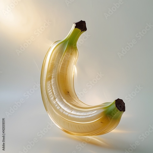 bananas on black background