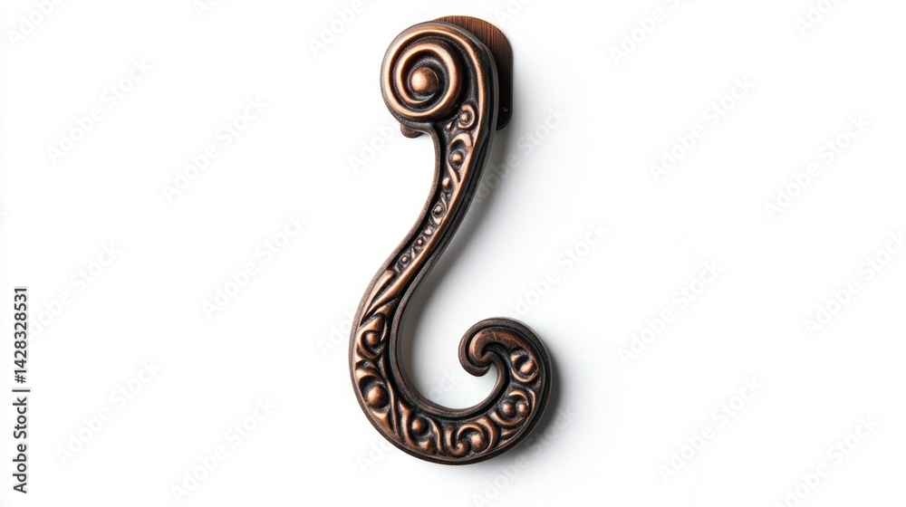 Obraz premium Ornate Copper Hook