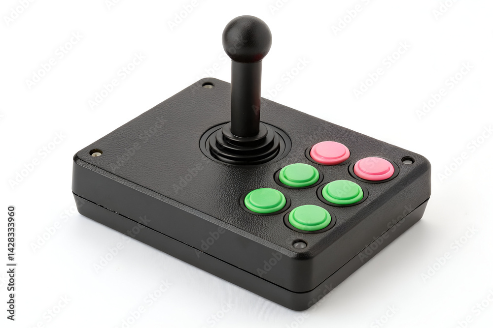 video game controller on white background video game controller on white background