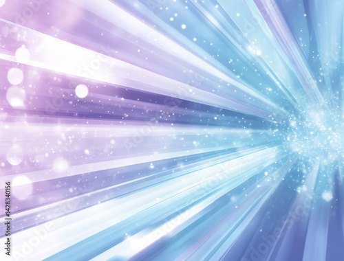Vibrant blue and purple background with glowing effects, suitable for festive themes