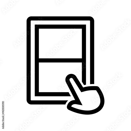 Online Calculator icon vector image. Suitable for mobile apps, web apps and print media.