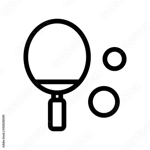 Table Tennis icon vector image. Suitable for mobile apps, web apps and print media.