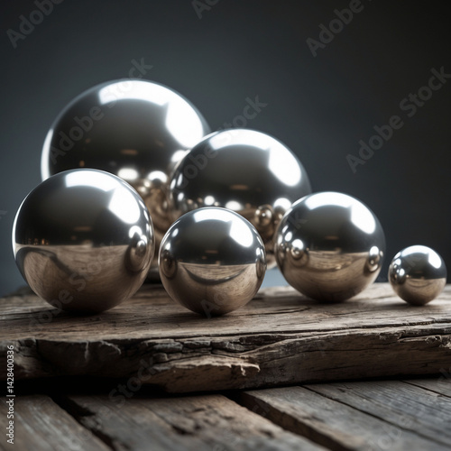 A Quintet of Chrome: Spherical Reflections on Aged Timber