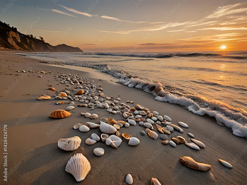 Muscheln im Sand