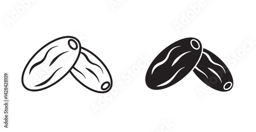 Date fruit icon