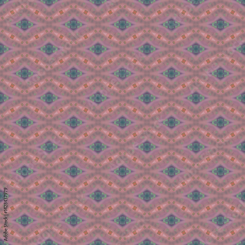 Seamless art pattern ornament geometry, abstract 