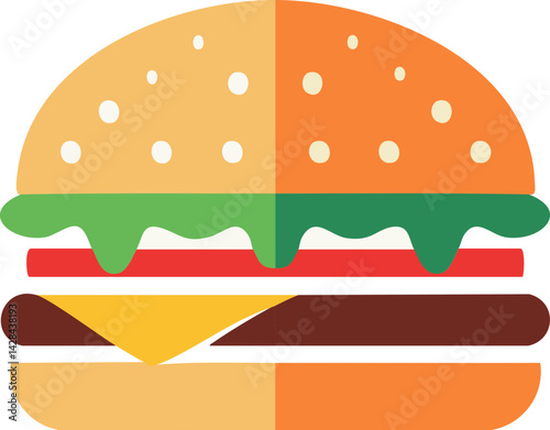 fast food burger