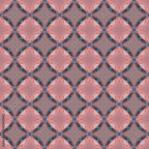 Seamless pattern ornament geometry, abstraction