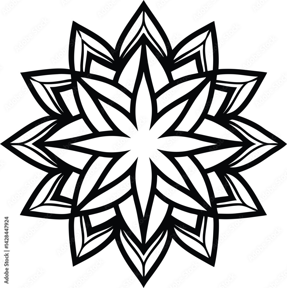 Obraz premium Laser cut silhouette vector designs 3