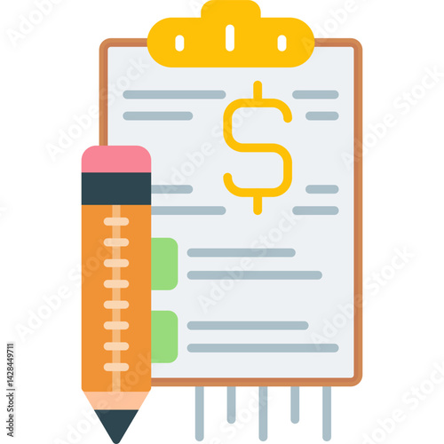 Clipboard Icon Vector Element
