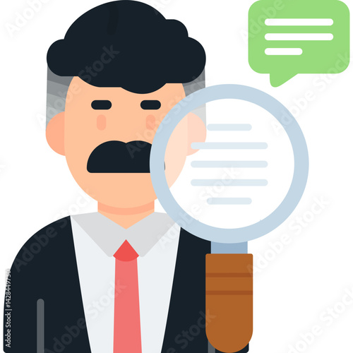 Audit Icon Vector Element