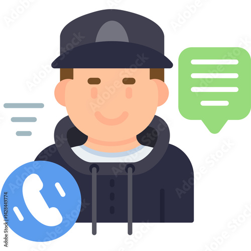 Customer Icon Vector Element