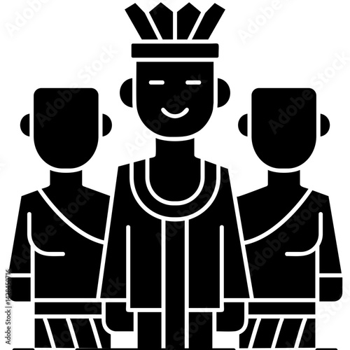 Prehistoric Man Icon Vector Element