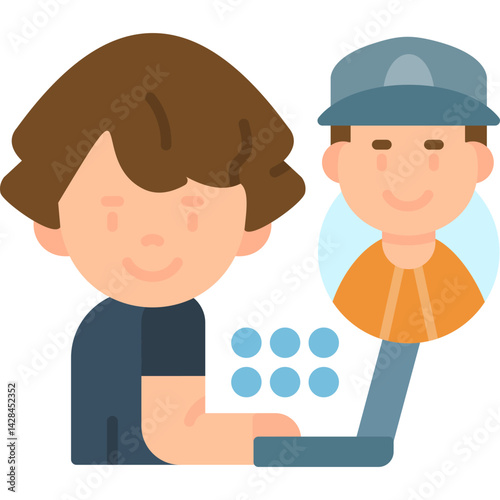 Technical Support Icon Vector Element