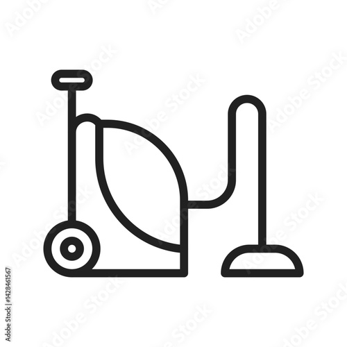 Vaccum Cleaner icon vector image. Suitable for mobile apps, web apps and print media.