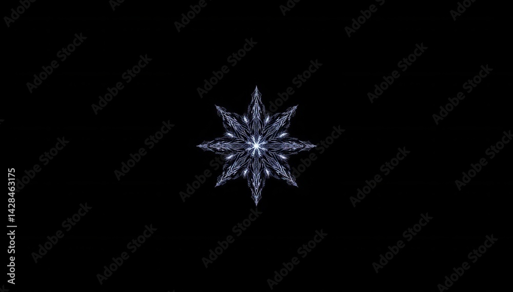 Digital Fractal Design on Black Background Abstract Art Graphic Illustration Dark Environment Artistic Viewpoint Digital Fractal Design on Black Background Abstract Art Graphic Illustration Dark Environment Artistic Viewpoint