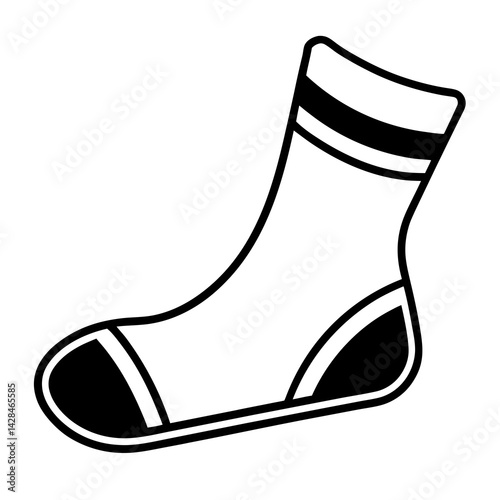 lost-sock-icon  vector 