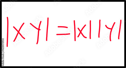 math formula, Inequality with Absolute Value, Properties of absolute value, basic calculus