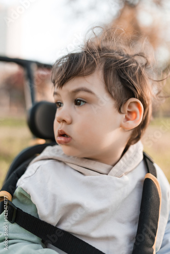 portrait of a little boy