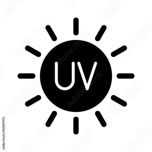 UV Index Vector Icon