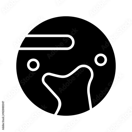 Pluto Vector Icon