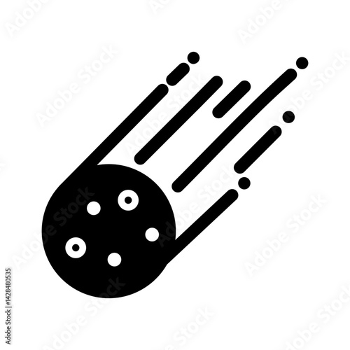 Asteroid Vector Icon