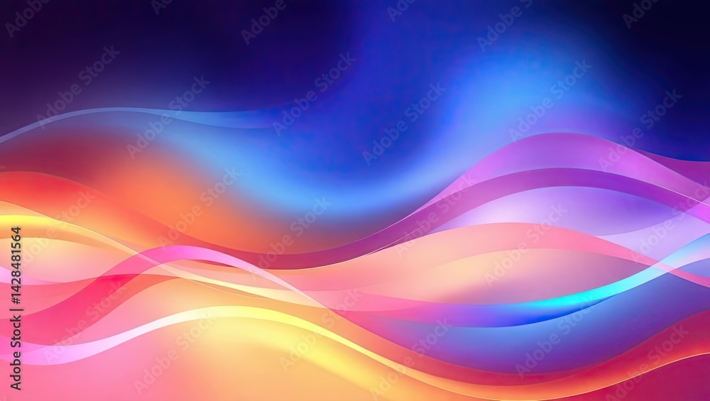 Fototapeta premium Psychedelic Fluid Marble Texture Gradients Background