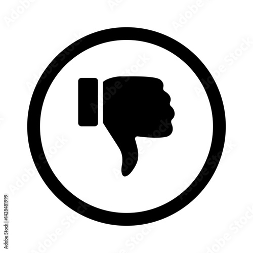 Thumbs Down Vector Icon