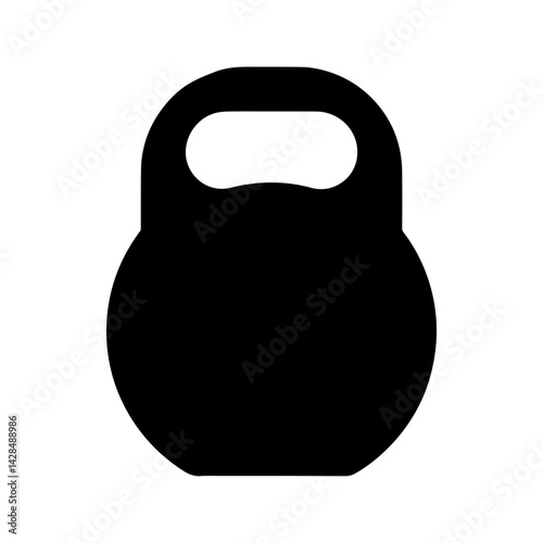 Kettlebell Vector Icon
