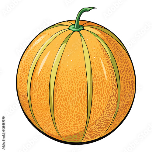 Round Cantaloupe